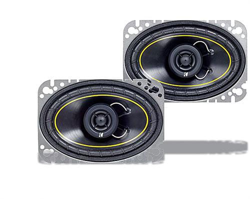 Kicker 07DS460 4 x 6 Full Range Speakers  