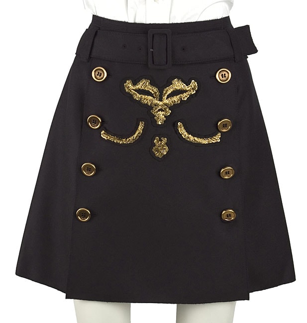 Prada Embellished Sailor Skirt  