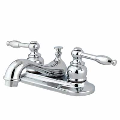 Vintage Centerset Faucet in Chrome