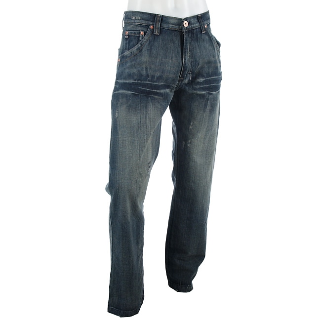 Jean Station Mens Crosshatch Jeans  