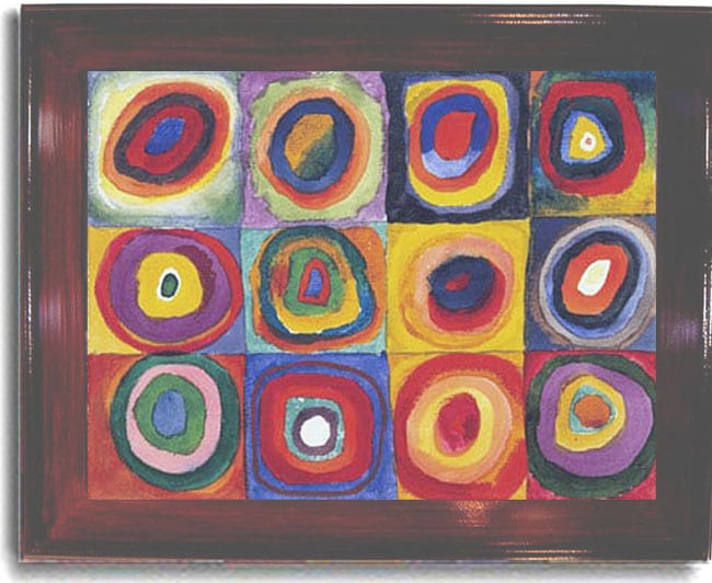 Wassily Kandinsky Squares With Concentric Circles Canvas Free   L10873150 