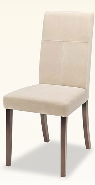 Tan Microfiber Parsons Chairs (set Of 2)