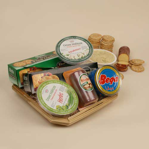 Fun with Cheese Gift Basket  