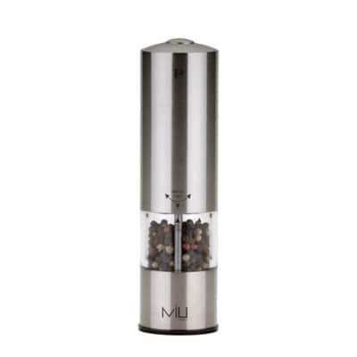 MIU France Stainless Steel Electric Peppermill