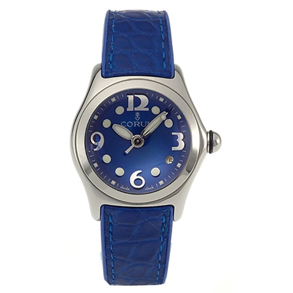 Corum Bubble Womens Blue Quartz Watch  