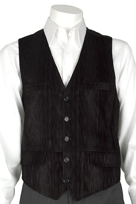 Dolce & Gabbana Mens Black Cotton Vest  