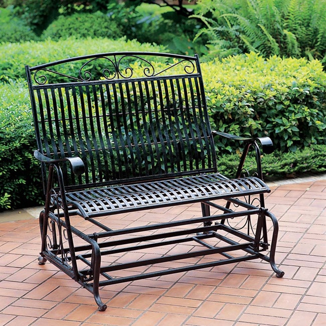 Iron Glider Bench Seat