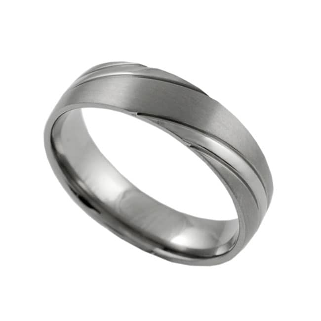 Titanium Comfort Band Ring  