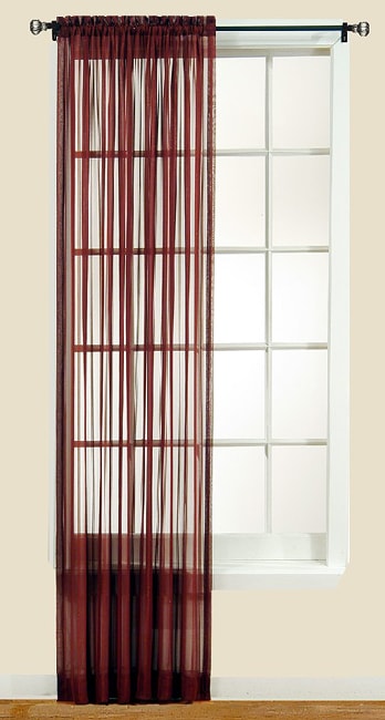 Chateau Sheer 63 inch Window Curtain Panel