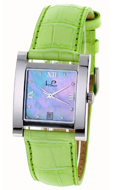 LP Italy Palladio Womens Green Watch  