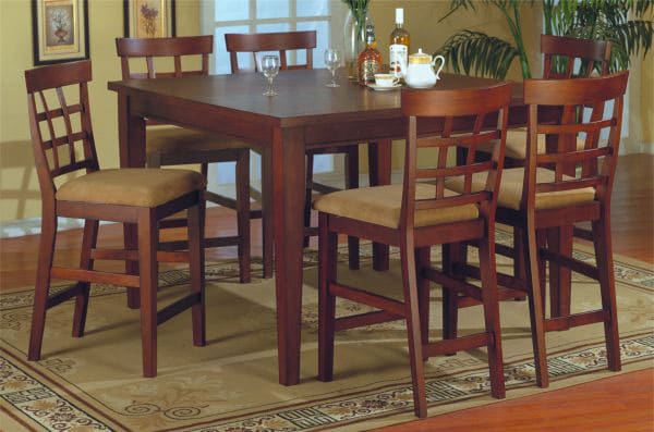 Rossi 7 piece Counter Height Dining Set  