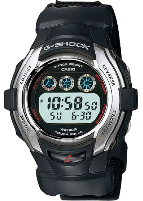 Casio G-Shock Men's Tough Solar Nylon Strap Watch - 10882680 ...