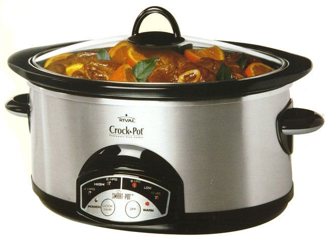 Rival 6-Quart Stainless Steel Crock-Pot - Free Shipping Today