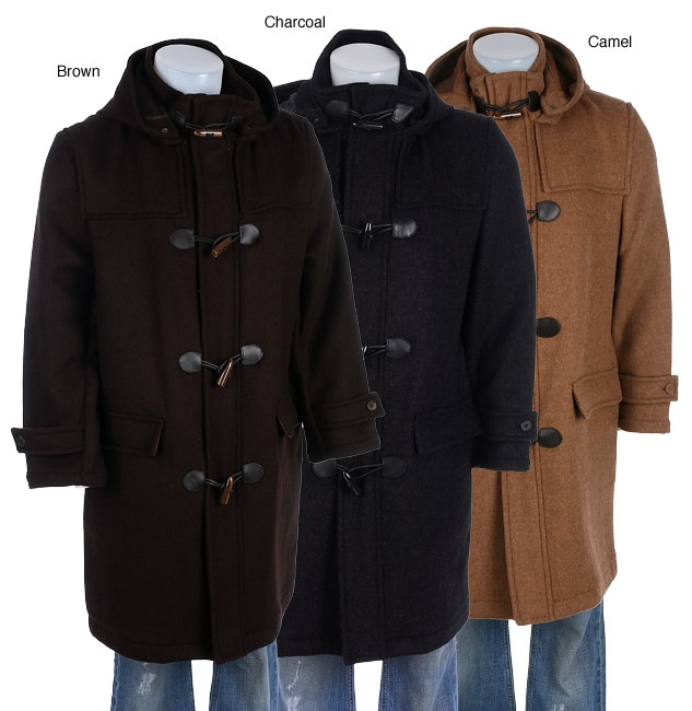 Claiborne Men's 3/4length Toggle Coat Free Shipping Today