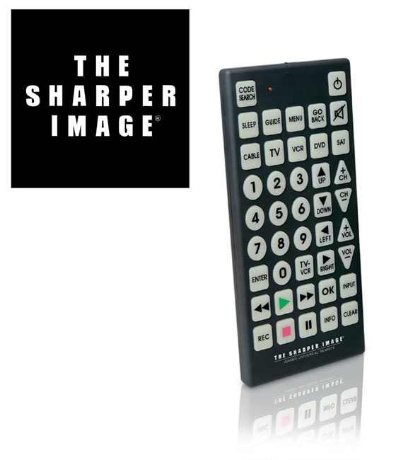 The Sharper Image Universal Jumbo Remote - 11031251 - Overstock.com ...