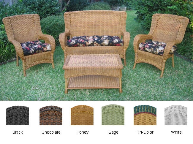 Outdoor 4 piece Settee Group  