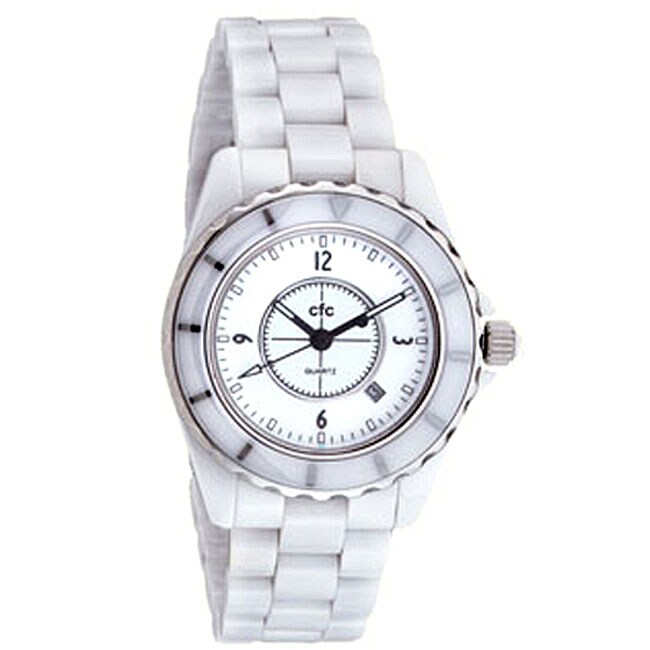 Ceramic Women's Small White Watch - Free Shipping Today - Overstock.com ...