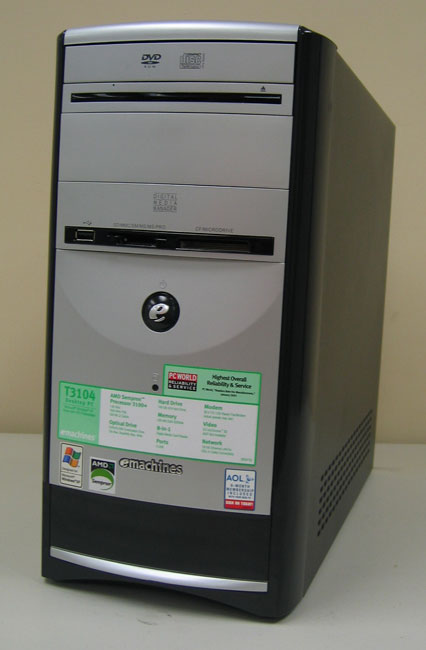 eMachines T3104 Mini Tower Computer (Refurbished)  