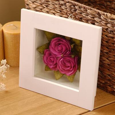Kabella Mulberry Paper Rose Trio