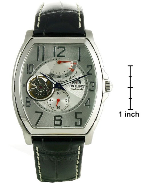 Orient Automatic Mens Open Heart Dial Watch  