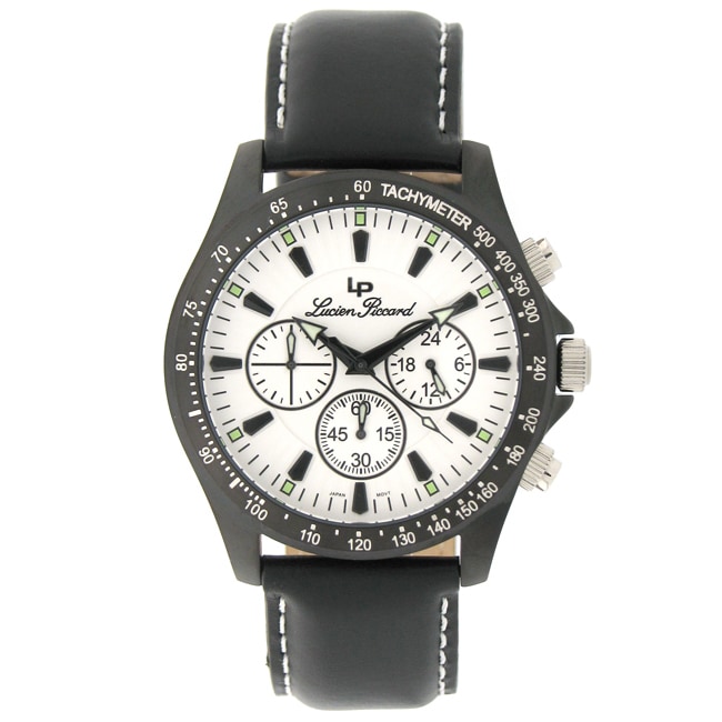 Lucien Piccard Black Jack Chronograph Watch