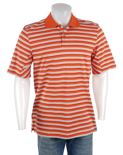 Fidra Mens Orange Golf Shirt  