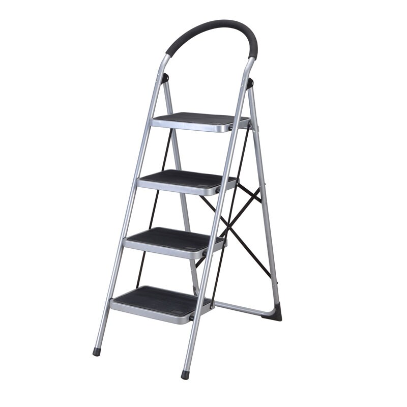 Four Step Foldable Kitchen Ladder - 11067461 - Overstock.com Shopping ...