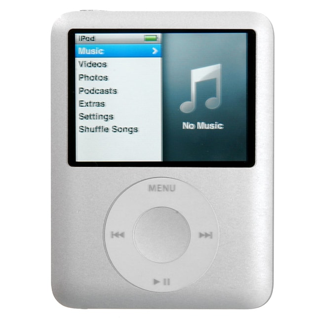 Apple 4GB 3rd Generation Silver iPod Nano (Refurbished)