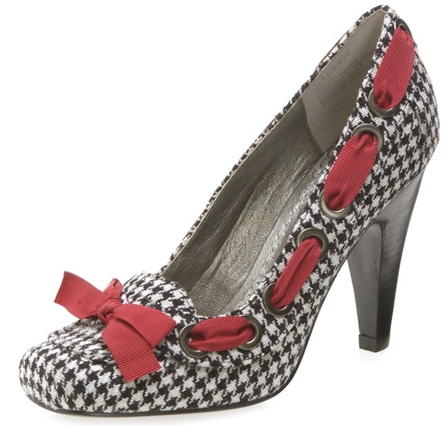 Tribeca by Kenneth Cole Rainbow Houndstooth Heels  