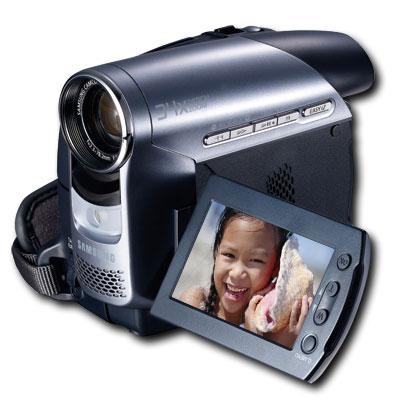 Samsung SC D372 Compact MiniDV Camcorder (Refurbished)  