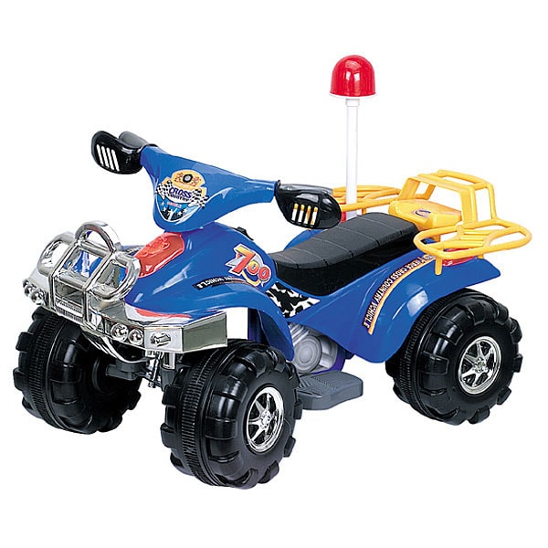 Battery Operated Ride On Toys >> Blue Battery Operated Police ATV 4-Wheeler - Free Shipping Today - Overstock.com - 11092437 Battery Operated Ride On Toys >> Blue Battery Operated Police ATV 4-Wheeler - Free Shipping Today - Overstock.com - 11092437