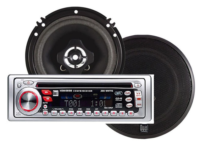 Dual XDM6800 200 Watt CD /  Player w/ Speakers