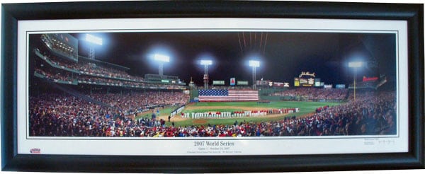 Boston Red Sox 2007 World Series Photo Print