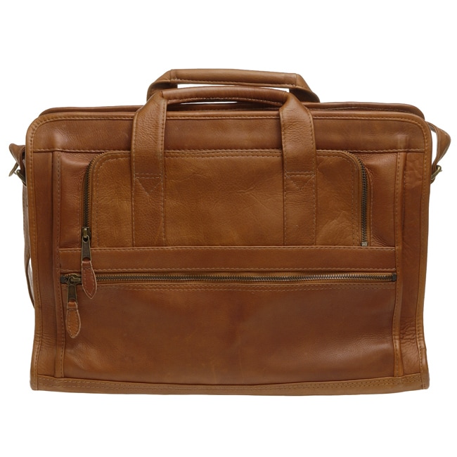 Royce Leather Soft Sided Briefcase Free Shipping Today Overstock