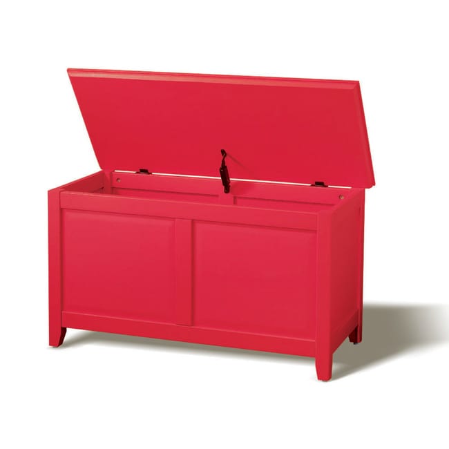 Kylie Red Storage Trunk