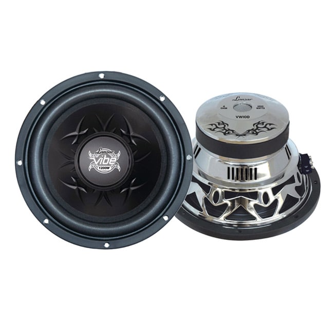 Lanzar Vibe 10 inch Dual Coil 1200 watt Subwoofer  