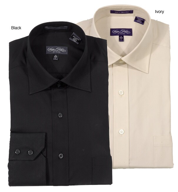 Sean John Men's Spread Collar Dress Shirt Free Shipping On Orders
