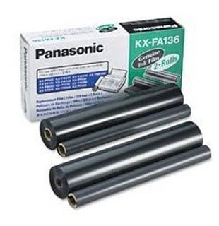 Panasonic KX FA136 Fax Replacement Ribbon (2 Rolls)  