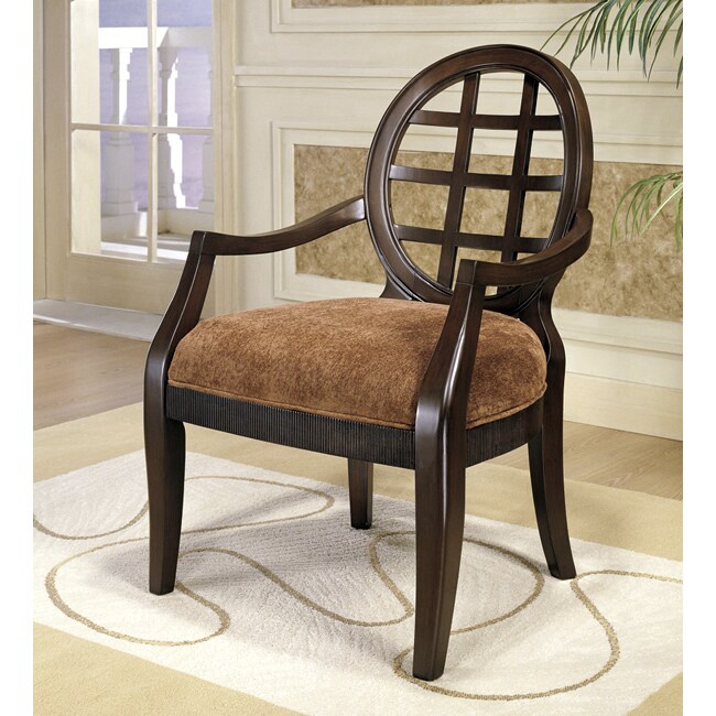 Coffee Bean Window Pane Chair