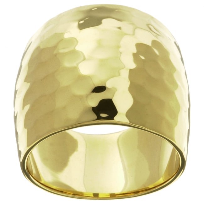 Chateau DArgent Gold Over Silver Ring  