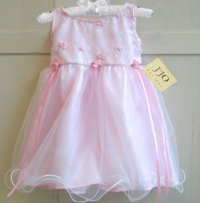 JoJo Designs Baby Pink Tulle Layered Party Dress