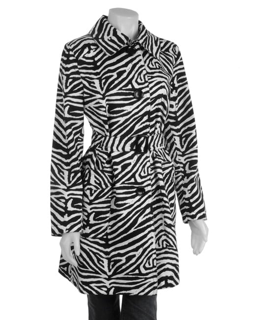 MICHAEL Michael Kors Zebra Print Rain Coat - Free Shipping Today ...