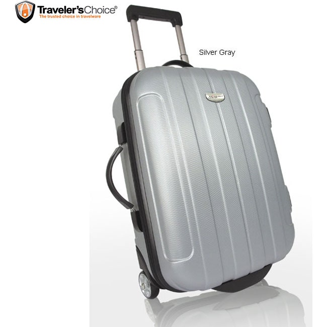 Travelers Choice Rome 20 inch Hardside Carry On Upright Today $43 