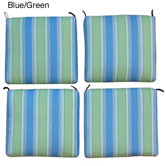 All Weather UV Resistant Chair Cushions (Set of 4)  