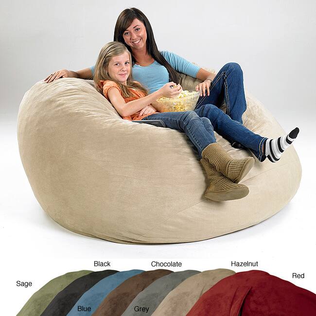 X-large Memory Foam Lounge Bag (Set of 2)