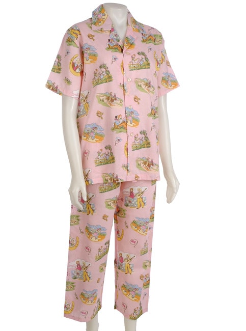 Frankie & Johnny Rodeo Romance Cropped Pajamas  