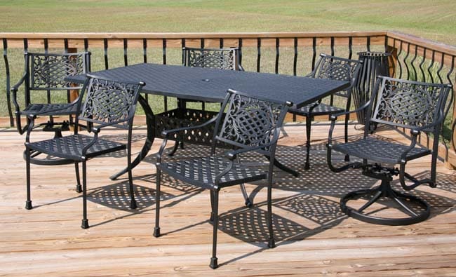 Monarch 7 piece Patio Dining Furniture Set  