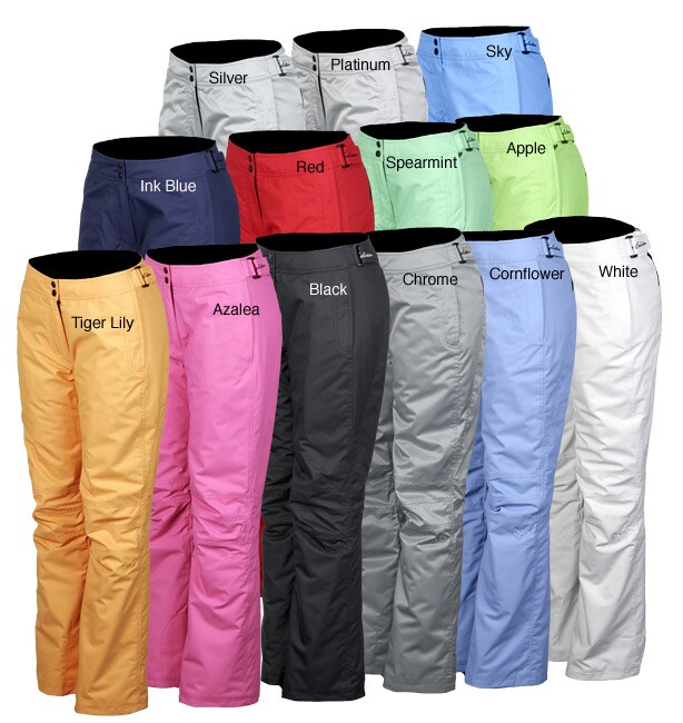 Marker Womens Low Rise Insulated Snow Pants  