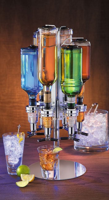 Rotating Liquor Shot Dispenser  