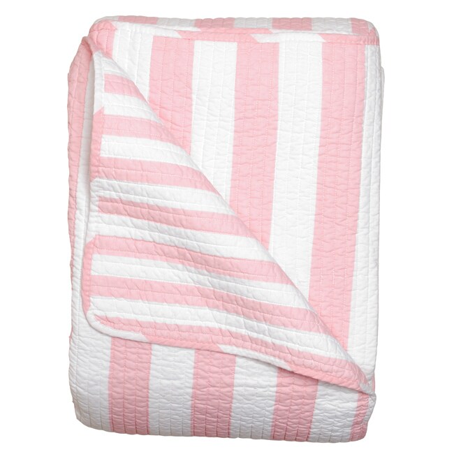 Cabana Pink Stripe Quilt Set Free Shipping Today